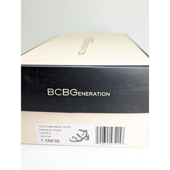 BCBGeneration Lissena-2 Women's Rhinestones Platform Sandals Size 7.5 MSRP $109 - Picture 7 of 7